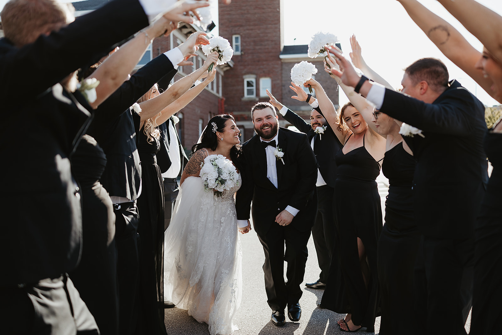 Green Bay wedding venue celebration outdoors