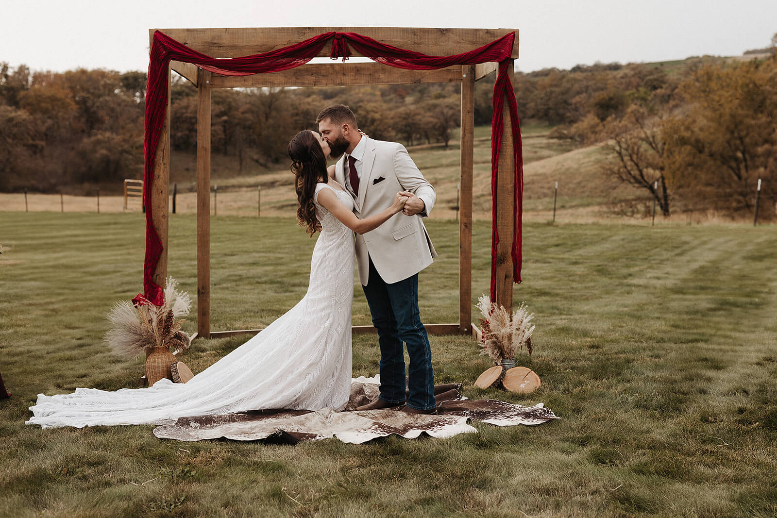 Planning a Lancaster, Wisconsin wedding? Discover how one couple used a family farm to create an intentional, unhurried celebration that felt completely their own.